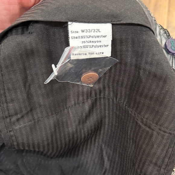 Paisley & Gray Men's Slim Fit Trousers - Picture 4 of 4